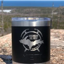 More Climbing Gear Michigan Ice Fest Yeti Rambler 10