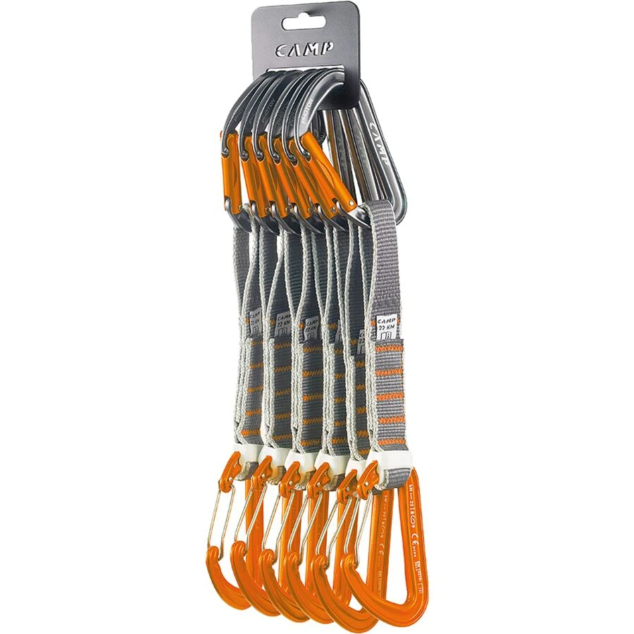CAMP/Cassin CAMP Photon Mixed Express KS 11 Cm 6 Pack Quickdraw Rock Climbing 1 CAMP/Cassin CAMP Photon Mixed Express KS 11 Cm 6 Pack Quickdraw Rock Climbing