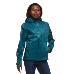 Black Diamond Women's Treeline Rain Shell Apparel