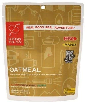 Down Wind Sports Food Good To Go Oatmeal Single 1 Down Wind Sports Food Good To Go Oatmeal Single