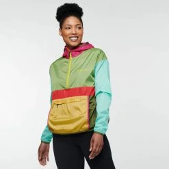 Cotopaxi Women's Teca Half-Zip Windbreaker Cross Country Ski Apparel