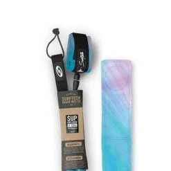 Down Wind Sports Surftech TropiCool Palm 11'x5mm Ankle Coil Leash Safety Equipment