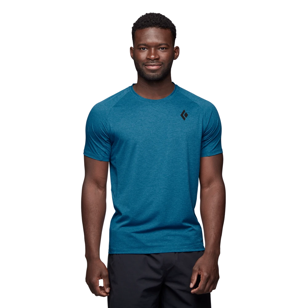 Black Diamond Men's Lightwire Short Sleeve Tech T-Shirt 2 Black Diamond Men's Lightwire Short Sleeve Tech T-Shirt