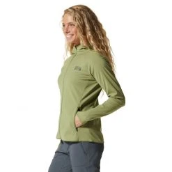 Mountain Hardwear Woman's Mountain Stretch Full Zip Hoody Cross Country Ski Apparel