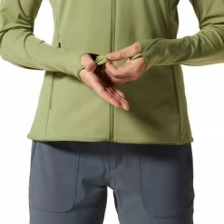Mountain Hardwear Woman's Mountain Stretch Full Zip Hoody Cross Country Ski Apparel