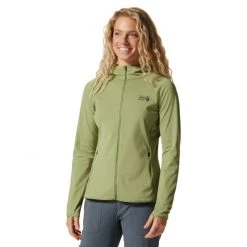 Mountain Hardwear Woman's Mountain Stretch Full Zip Hoody Cross Country Ski Apparel