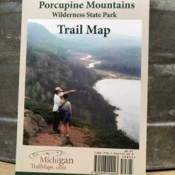 Down Wind Sports Porcupine Mountains Trail Map Second Edition