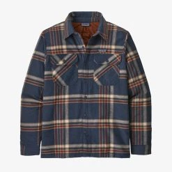 Apparel Patagonia Men's Insulated Organic Cotton Midweight Fjord Flannel Shirt
