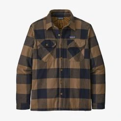Apparel Patagonia Men's Insulated Organic Cotton Midweight Fjord Flannel Shirt
