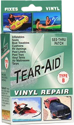 TEAR-AID TYPE B VINL PATCH KIT 1 TEAR-AID TYPE B VINL PATCH KIT