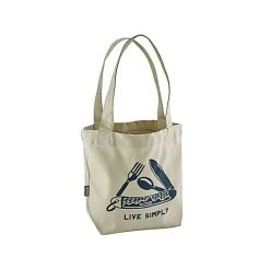 Backpacks & Bags Patagonia Mini Tote Live Simply Pocketknife: Bleached Stone ALL