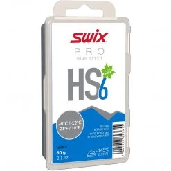 Down Wind Sports Swix HS6 Blue 60g -6C/-12C Wax