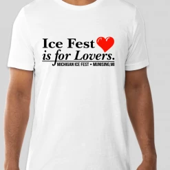 Down Wind Sports Michigan Ice Fest Lovers Tee