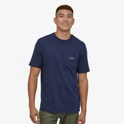 Patagonia Men's Line Logo Ridge Pocket Responsibili-Tee