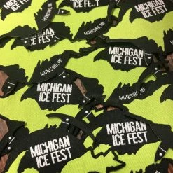 Michigan Ice Fest Logo Patch More Climbing Gear