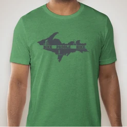 Down Wind Sports Bike Paddle Hike T-Shirt Local Goods