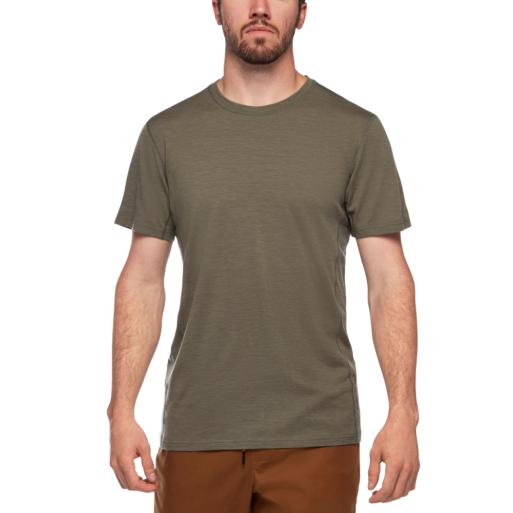 Black Diamond Men's Flux Merino T-Shirt 1 Black Diamond Men's Flux Merino T-Shirt