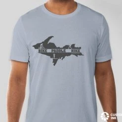 Down Wind Sports Bike Paddle Hike T-Shirt Local Goods