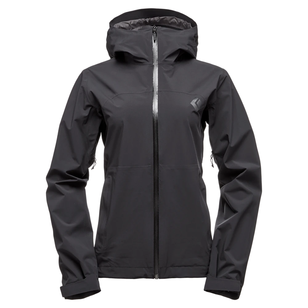 Apparel Black Diamond Women's Stormline Stretch Rain Shell 2 Apparel Black Diamond Women's Stormline Stretch Rain Shell