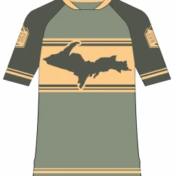 Down Wind Sports Upper Peninsula Mountain Bike Jersey Bike Apparel