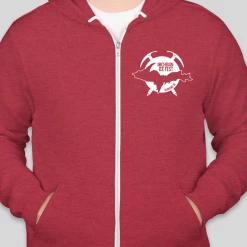 Down Wind Sports Michigan Ice Fest 22 Logo Hoody More Climbing Gear