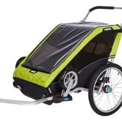 Bike Accessories Thule Cheetah XT 2 + Cycle/Stroll Chartreuse