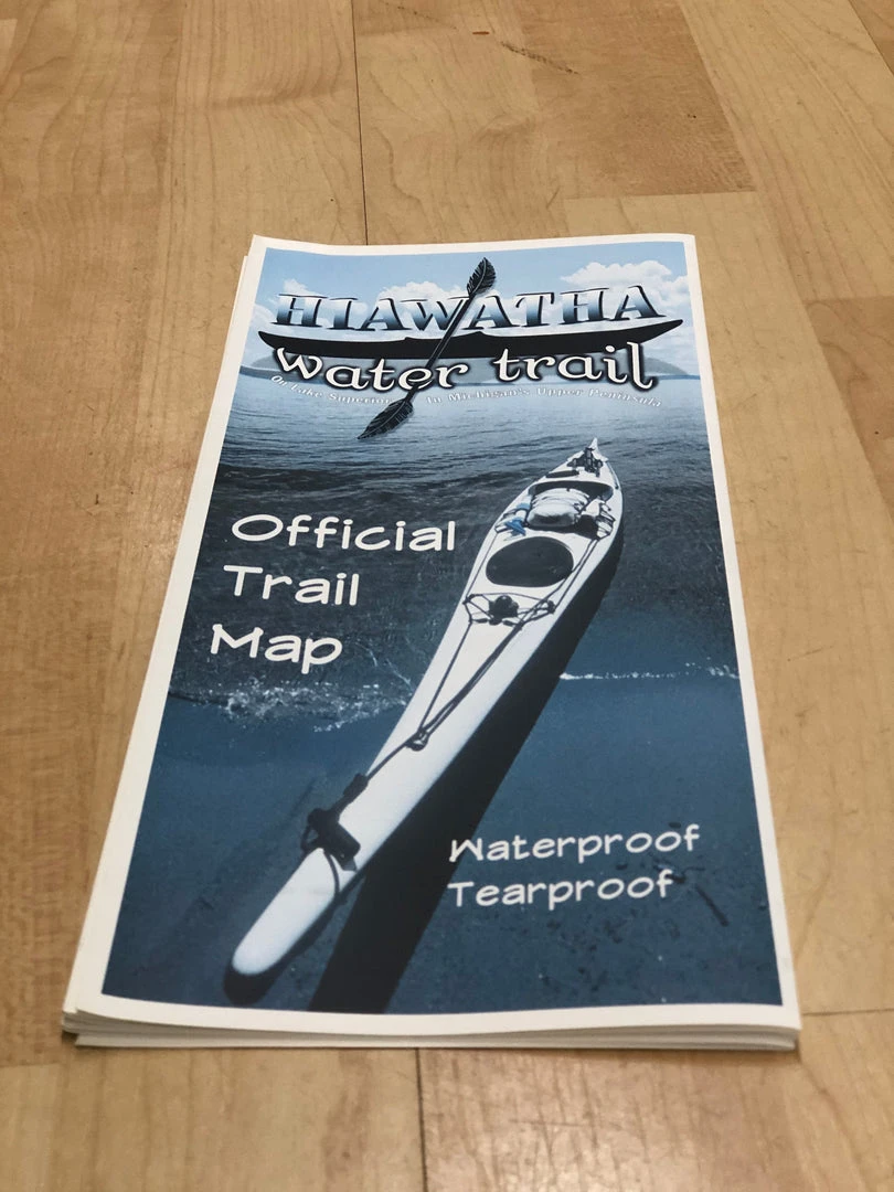 Down Wind Sports HIAWATHA WATER TRAIL MAP 1 Down Wind Sports HIAWATHA WATER TRAIL MAP