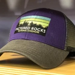 Down Wind Sports Pictured Rocks Trees Hat