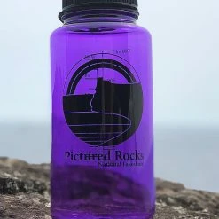 Down Wind Sports Nalgene Pictured Rocks 32oz Wide Mouth Purple