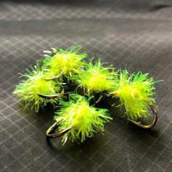Down Wind Sports Estaz Egg Chartreuse Fly Fishing