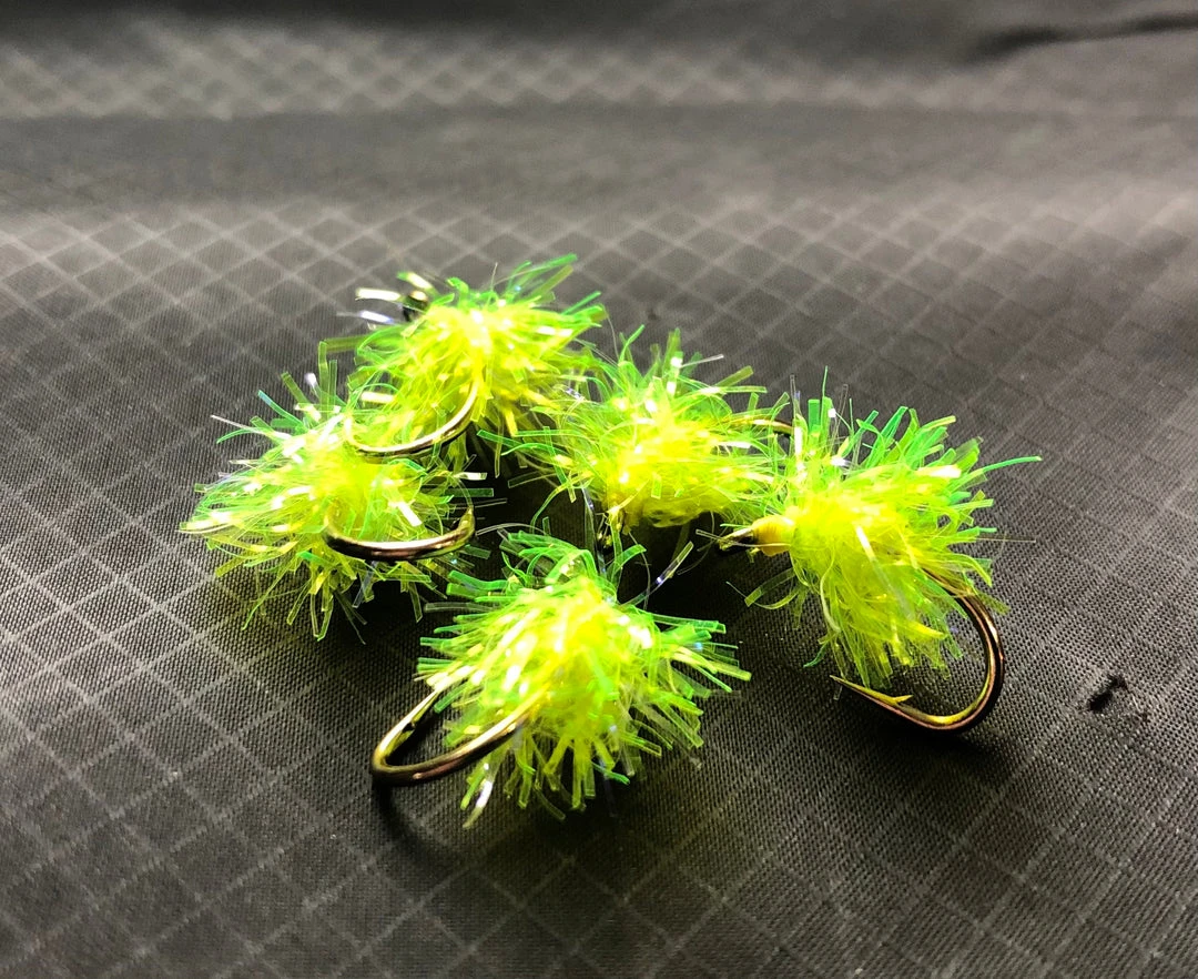 Down Wind Sports Estaz Egg Chartreuse Fly Fishing 1 Down Wind Sports Estaz Egg Chartreuse Fly Fishing