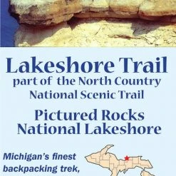 Down Wind Sports LAKESHORE TRAIL PICTURED ROCKS MAP