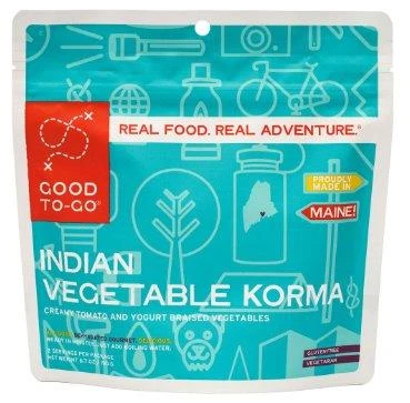 Down Wind Sports Food Good To Go Indian Vegetable Korma Double 1 Down Wind Sports Food Good To Go Indian Vegetable Korma Double