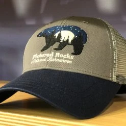 Down Wind Sports Local Goods Pictured Rocks Night Bear Hat