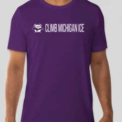 Down Wind Sports More Climbing Gear Michigan Ice Fest Climb MI Tee
