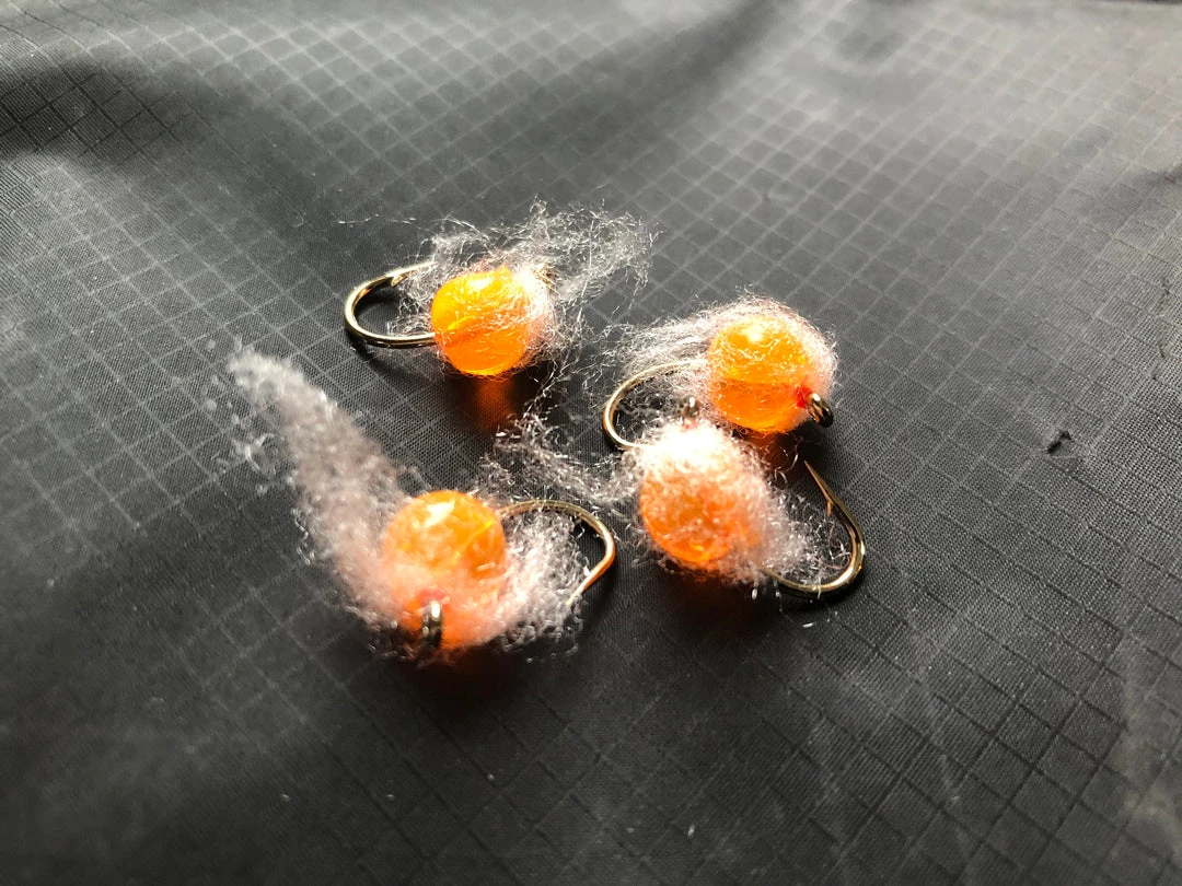 Down Wind Sports Nuke Bead Egg Tangerine 10mm Fly Fishing 1 Down Wind Sports Nuke Bead Egg Tangerine 10mm Fly Fishing