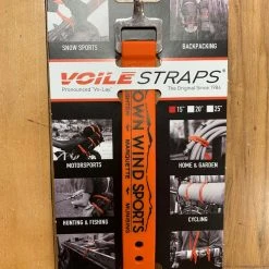 Bike Accessories DWS Voile Strap Aluminum Buckle Orange