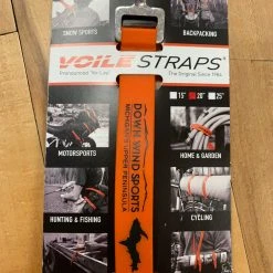 DWS Upper Peninsula Voile Strap Aluminum Buckle Orange Bike Accessories