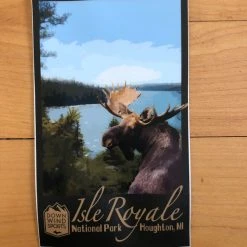 Down Wind Sports Isle Royale Sticker