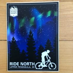 Down Wind Sports Ride North Marquette Sticker Local Goods