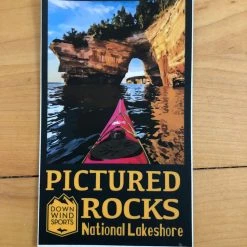 Down Wind Sports Pictured Rocks Arch Sticker Local Goods
