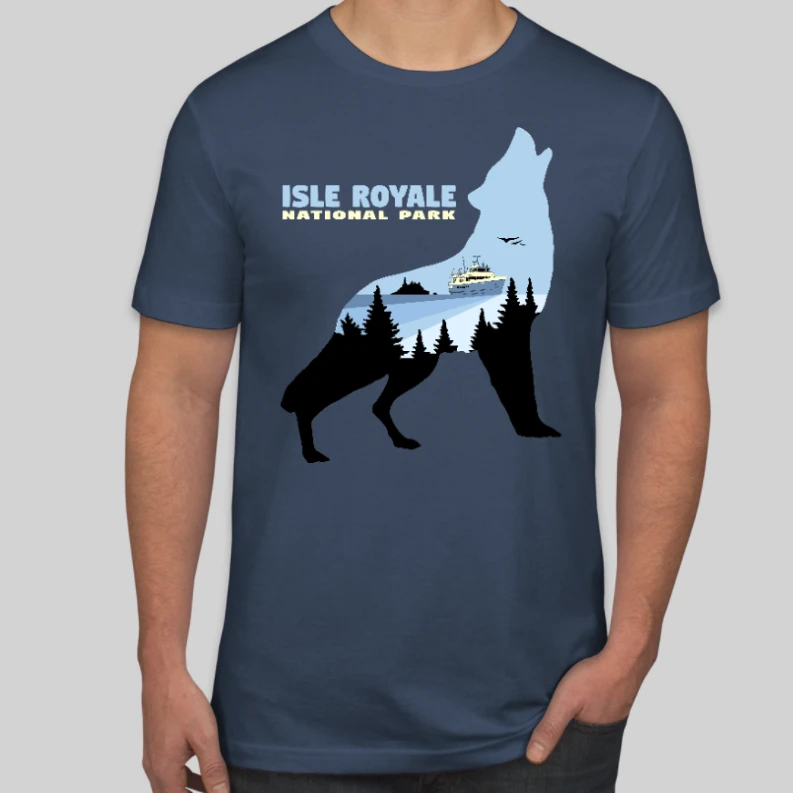 Down Wind Sports Wolf Tee Local Goods 1 Down Wind Sports Wolf Tee Local Goods