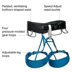 Black Diamond Men's Momentum Harness More Climbing Gear