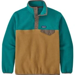 Patagonia Boys' Lightweight Synchilla Snap-T Pullover Apparel