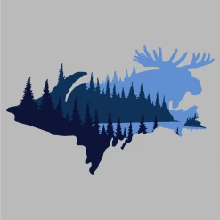 Down Wind Sports UP Moose T-Shirt Local Goods