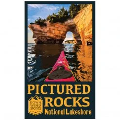 Down Wind Sports Pictured Rocks Arch Sticker Local Goods