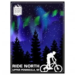Down Wind Sports Ride North Marquette Sticker Local Goods
