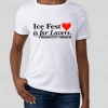 Down Wind Sports Michigan Ice Fest W Lovers V-Neck Tee