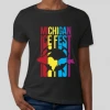 Down Wind Sports Michigan Ice Fest Women's Colors Tee More Climbing Gear