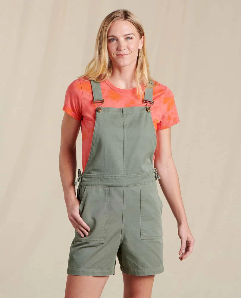 Toad & Co Toad&Co Women's Molera Shorteralls Apparel 1 Toad & Co Toad&Co Women's Molera Shorteralls Apparel